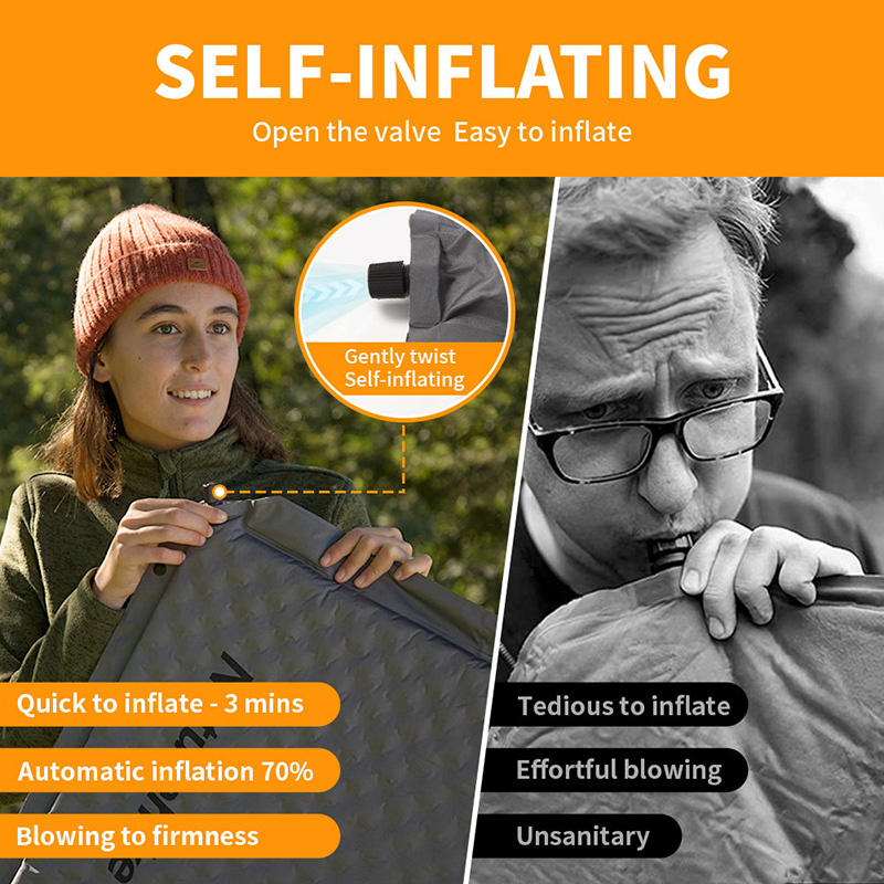 Naturehike D01 Self-inflating  - Outdoor Camping Rugs review and price